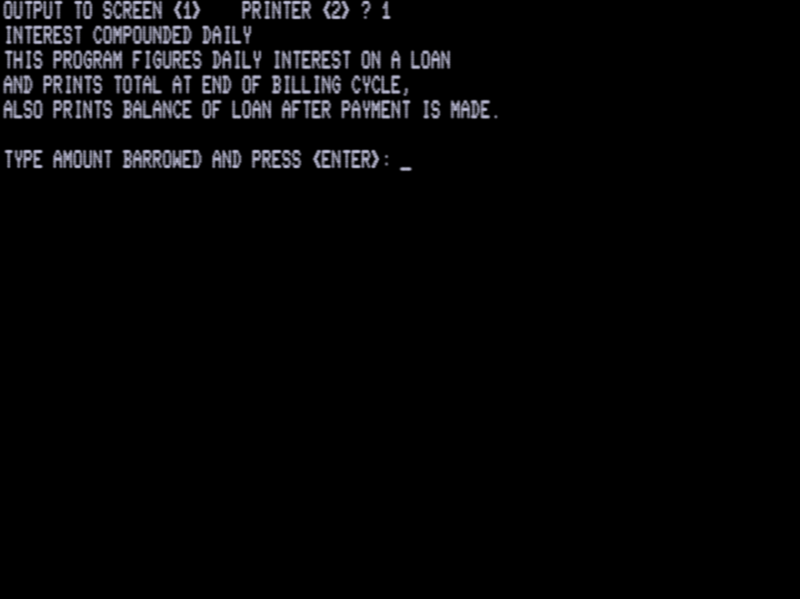Screen shot